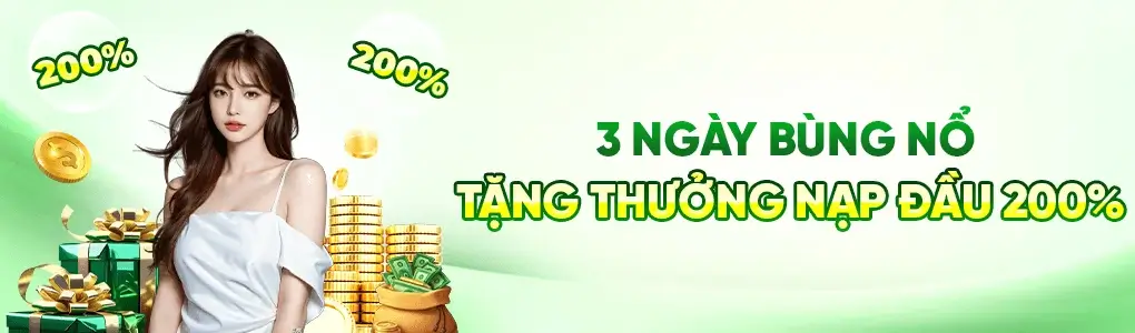 Cm8883 phát thưởng 200% cho 3 ngày nạp đầu